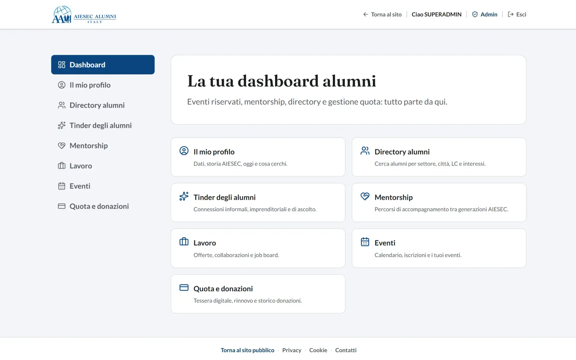 AIESEC Alumni Italy members area
