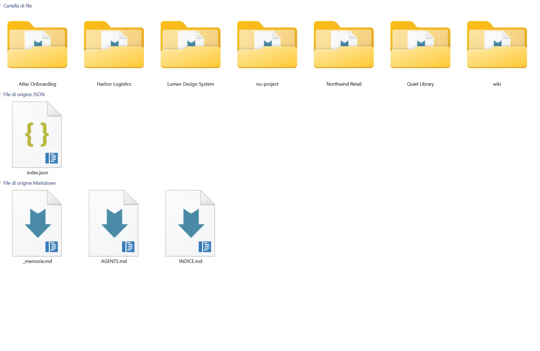 Local vault on disk