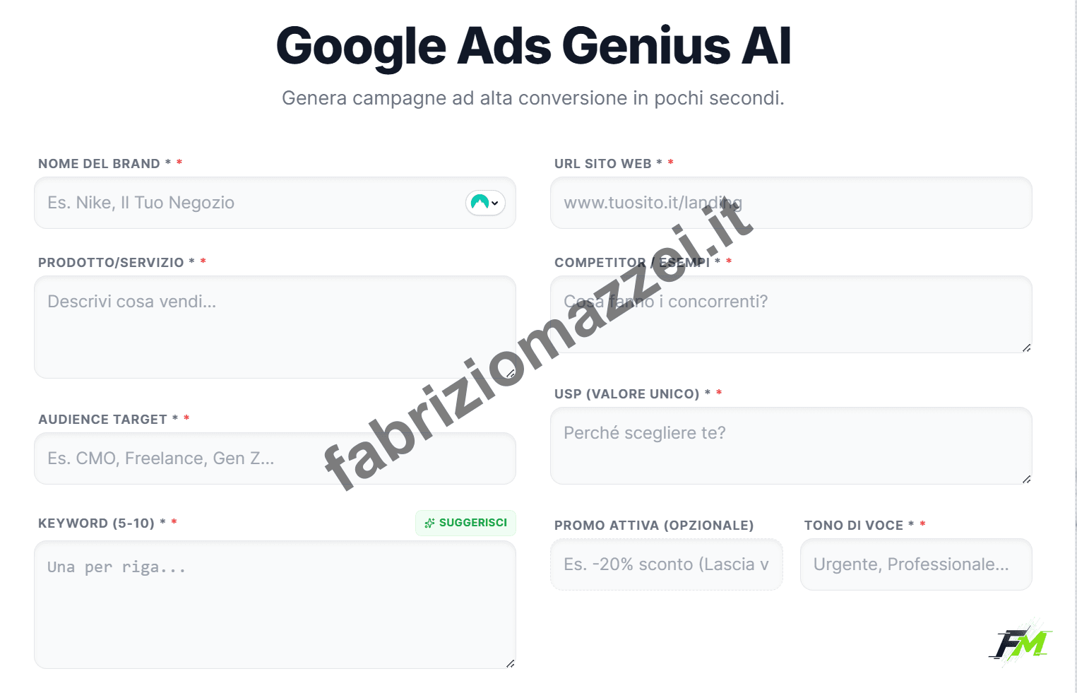Screenshot Google Ads Genius AI