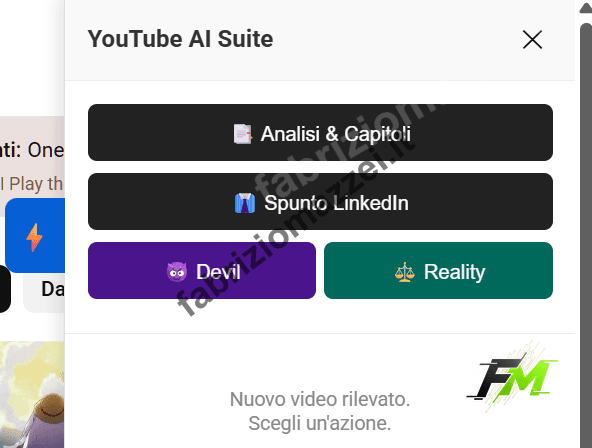 Screenshot Youtube AI Active Learning Suite