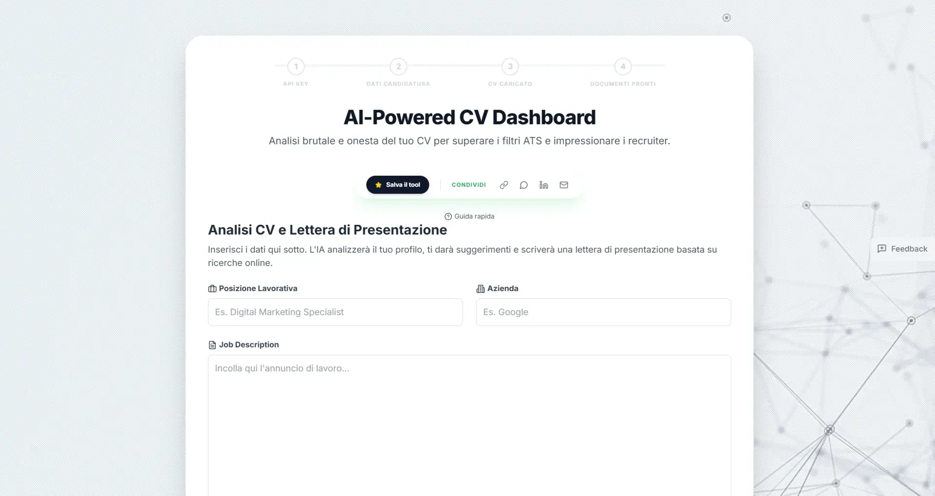 CV Dashboard AI
