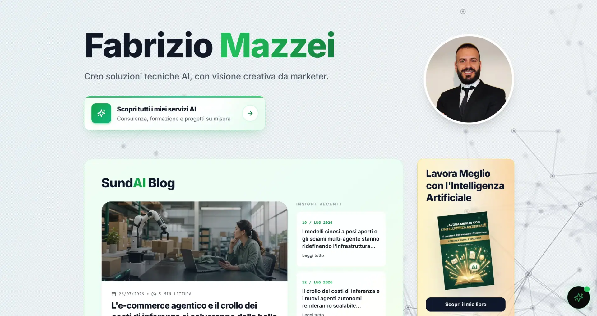 Home piattaforma fabriziomazzei.it
